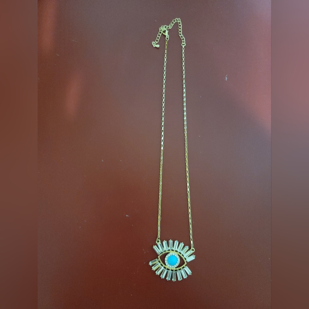 Evil Eye Bling Necklace